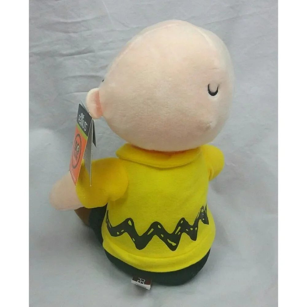 Charlie Brown 50th Anniversary Great Pumpkin Dancing Plush Plays Music Peanuts